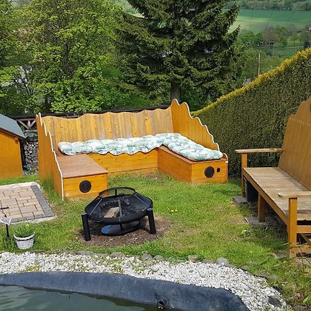 Ferienwohnung Waldhufenidyll Königswalde im Erzgebirge Konigswalde Exterior foto